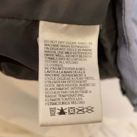 The North Face Light Blue Gray Hooded Shell Parka Jacket Size Medium - Picture 11 of 16